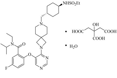 Chemical Structure Of Revumenib Citrate (Chemical Structure Of Revumenib Citrate)